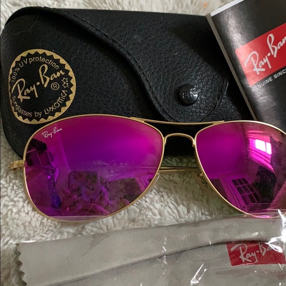 Pink ray ban sunglasses ! - Picture 3 of 5